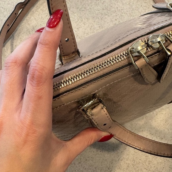 Authentic Gucci Patent Microguccissima Dome Bag - Picture 11 of 15